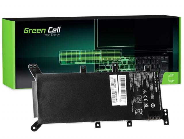 Батерия  за лаптоп GREEN CELL, Asus A555 A555L F555 F555L F555LD K555 K555L K555LD R556 R556L R556LD R556LJ X555 X555L, 7.6V, 5000mAh 