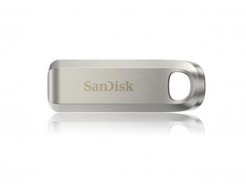 USB stick SanDisk Ultra Luxe, 256GB, USB 3.2 Gen 1, USB-C, Silver