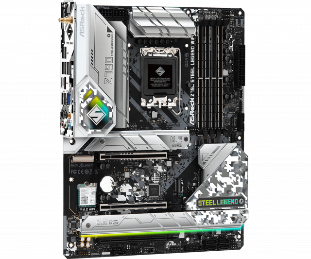 Motherboard ASROCK Z790 Steel Legend Wi-Fi 6E, LGA 1700 