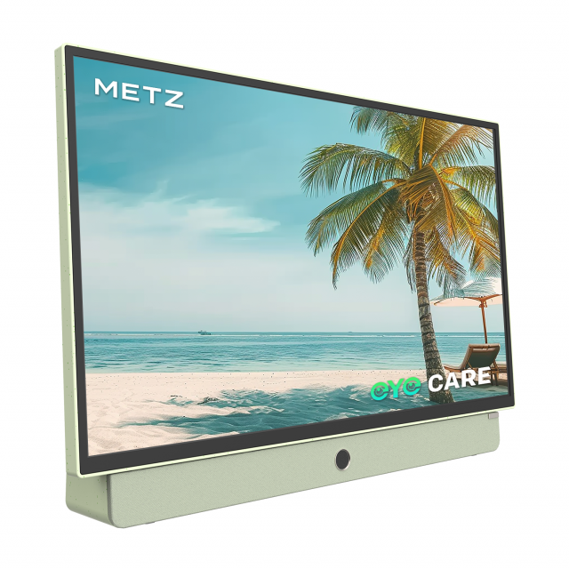 METZ Portable TV 24MPE7200Z  24" LED FHD(1920x1080) GoogleTV, HDR10, green 