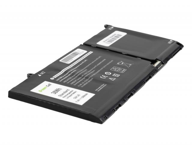 Батерия за лаптоп  Dell Latitude 3320 3330 3520 Inspiron 15 3511 3525 5510 G91J0  11.4V 3300mAh LiPo GREEN CELL 