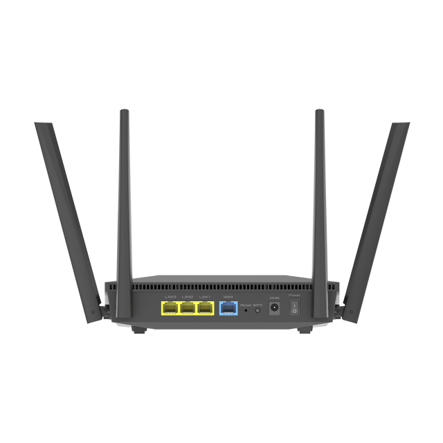 Безжичен рутер ASUS RT-AX52 AX1800 Dual Band WiFi 6 (802.11ax), AiMesh Compatible, Buil-in VPN 