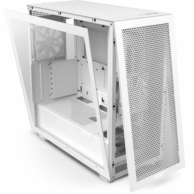 Кутия NZXT H7 Flow Matte White 