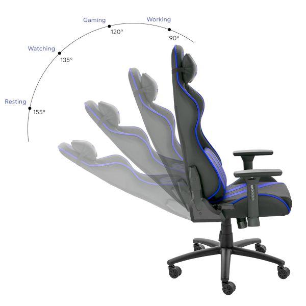 Gaming Chair Nemesis Blue Claw 