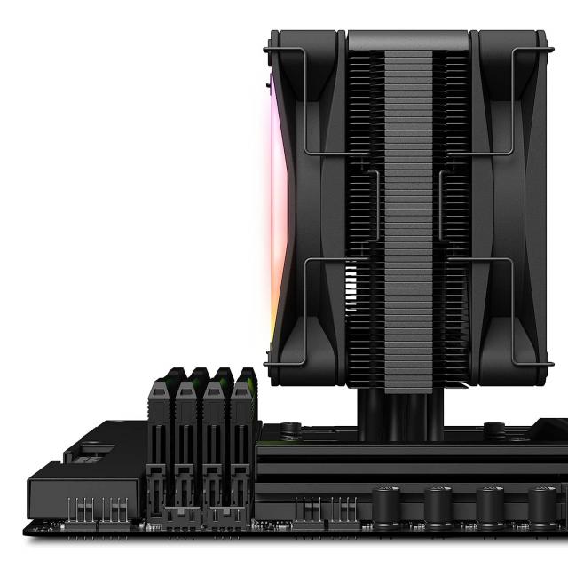 Охладител за процесор NZXT T120 RGB - Черно RC-TR120-B1 AMD/Intel 