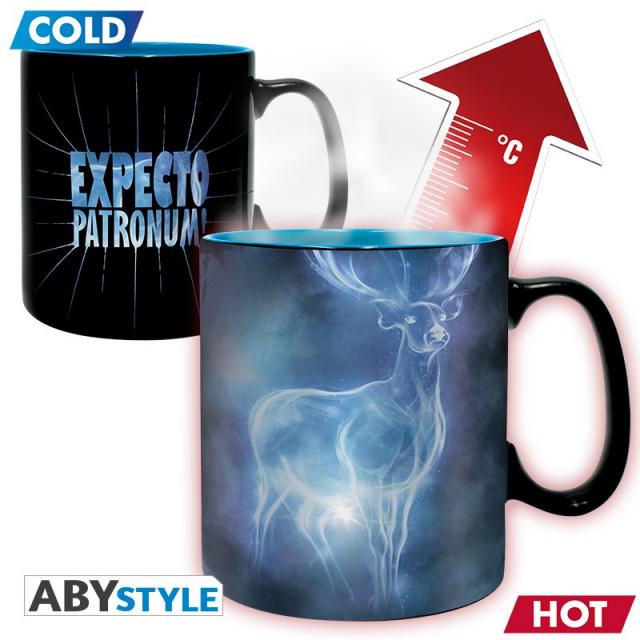 Чаша ABYSTYLE HARRY POTTER Mug Heat Change Patronus 