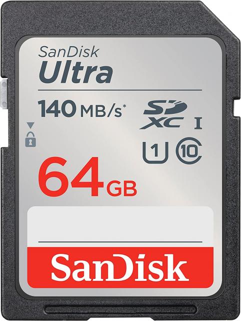 Карта памет SANDISK Ultra SDXC, 64GB 