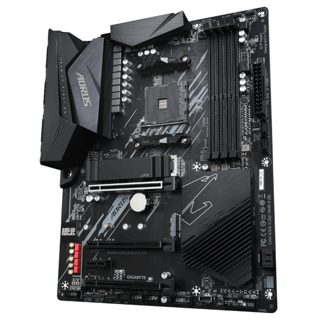 Дънна платка GIGABYTE B550 AORUS ELITE V2 Socket AM4 