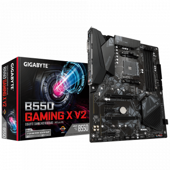 Motherboard GIGABYTE B550 GAMING X Socket AM4, 4 x DDR4, RGB Fusion, V2 (rev. 1.0)