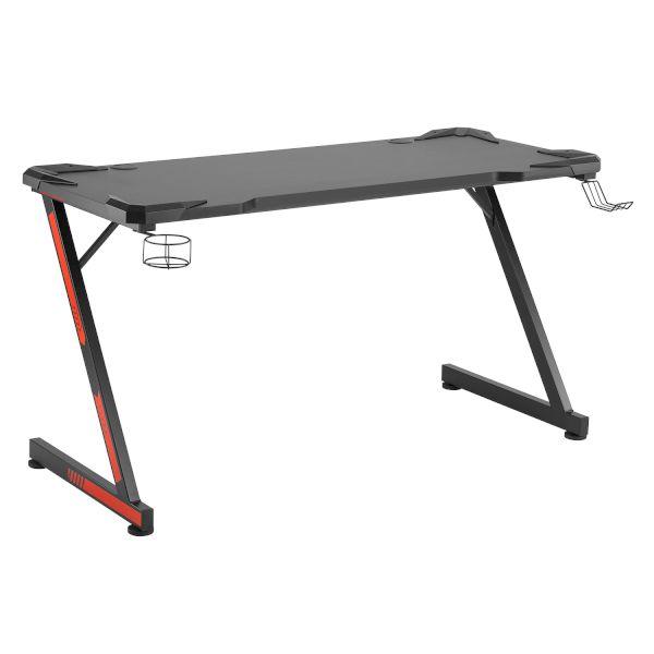 Gaming Desk Nemesis II - Black Red 