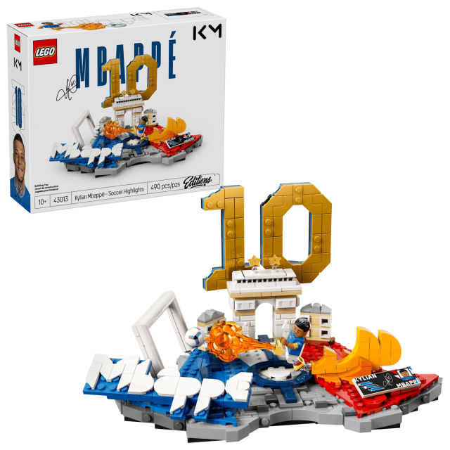 LEGO Editions: Kylian Mbappé – Football Highlights (43013) 
