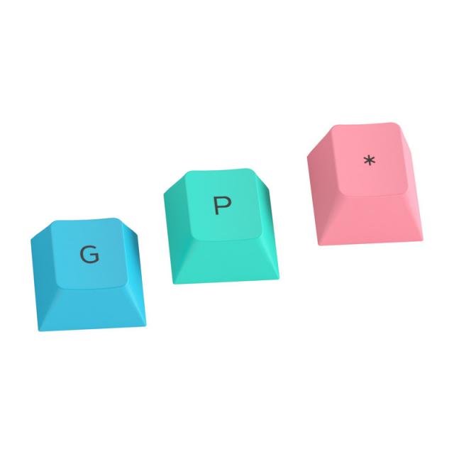 Glorious GPBT Doubleshot 114-Keycap Pastel US-Layout 