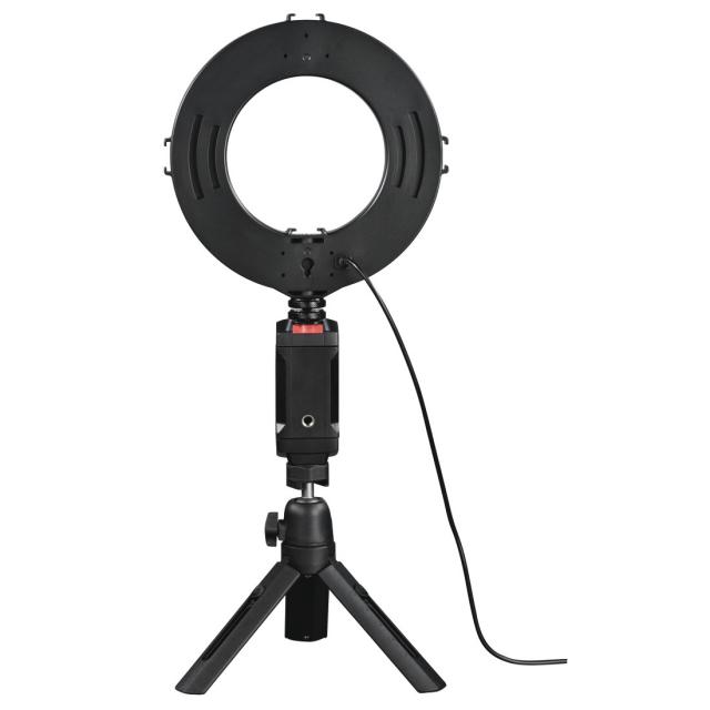 Hama "SpotLight Work Area 67" LED Ring Light, Set for Smartphone and Tablet 