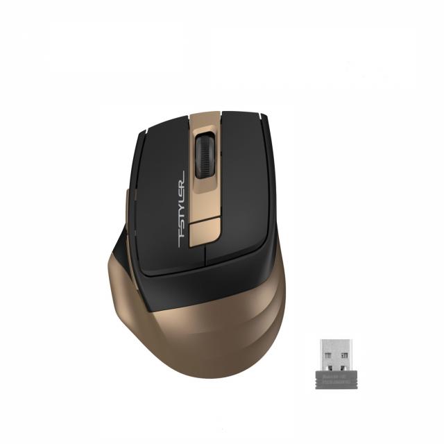 Wireless Optical Mouse A4tech FG35 Fstyler, Bronze 