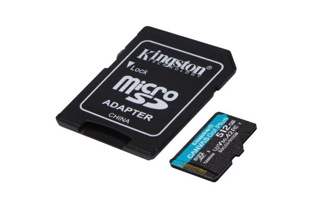 Карта памет Kingston Canvas Go! Plus microSDXC 512GB 