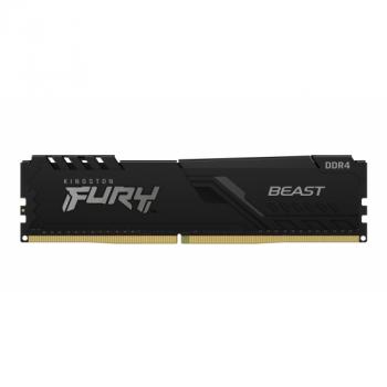 Памет Kingston FURY Beast Black 8GB DDR4 PC4-28800 3600MHz CL17 KF436C17BB/8