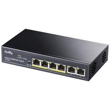 Switch Cudy FS1006PL, 6-Port 10/100M PoE+ Switch