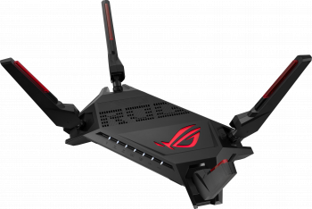 Wireless Gaming Router ASUS ROG Rapture GT-AX6000, Dual-Band WiFi 6 (802.11ax), MU-MIMO, IPv6, OFDMA, AiMesh, AiProtection Pro, 4804Mbps(6000Mbps Boost)