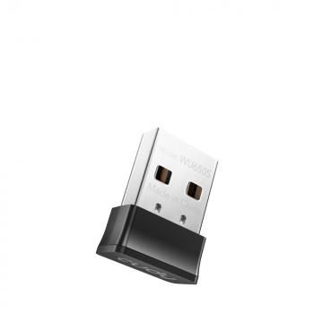 Безжичен нано адаптер Cudy WU650S, USB 2.0, 2.4/5 Ghz, Вградена антена 2dBi