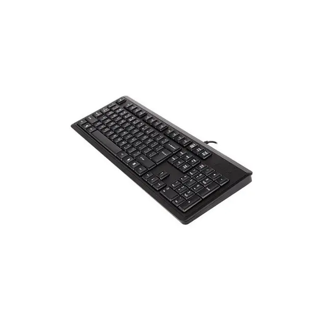 Клавиатура на Руски, A4tech KR92, USB, Черна, кирилизирана на Руски 