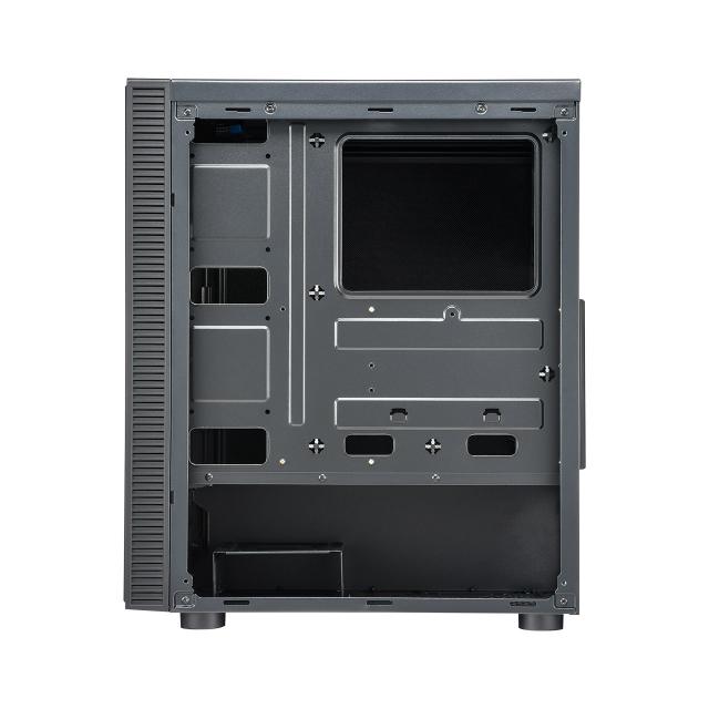 Кутия FSP CMT223S Silent ATX Mid Tower, Черна 