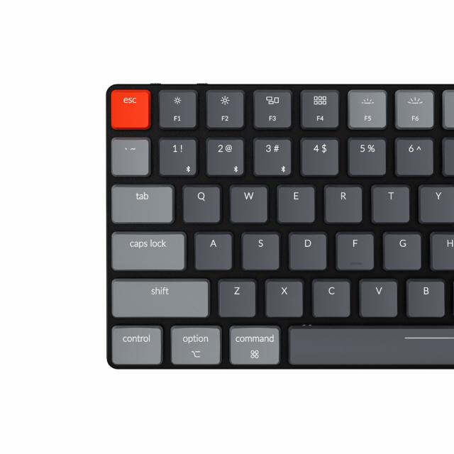 Геймърска Механична клавиатура Keychron K3 Hot-swappable TKL Keychron Optical Low Profile Brown Switch RGB LED Keychron Optical Low Profile Brown Switch ABS 