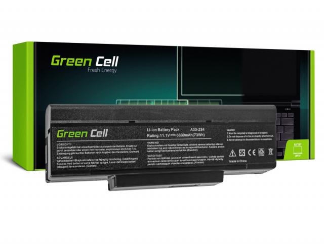 Laptop Battery GREEN CELL Asus A32-Z94  SQU-718 A9 S9 S96 Z62 Z9 Z94 Z96 / 11,1V 6600mAh   