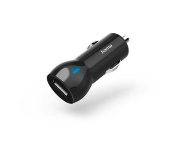 Car Charger, USB-A, 12 W, HAMA-201635