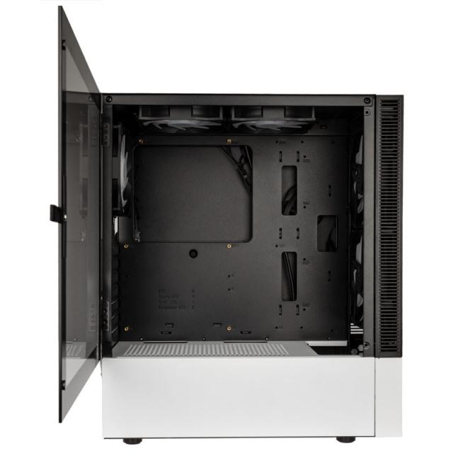 Case Kolink Observatory MX Mesh ARGB TG Mid-Tower, Black/White 