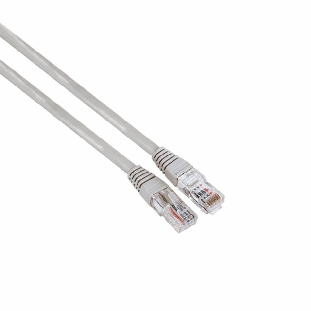 Network Cable HAMA, CAT 5e, FTP/UTP, RJ-45 - RJ-45, 1.5 m, shielded, Grey 