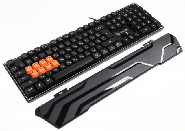 Gaming semi-mechanical Keyboard A4tech Bloody B3370R, 8 LK Switch 