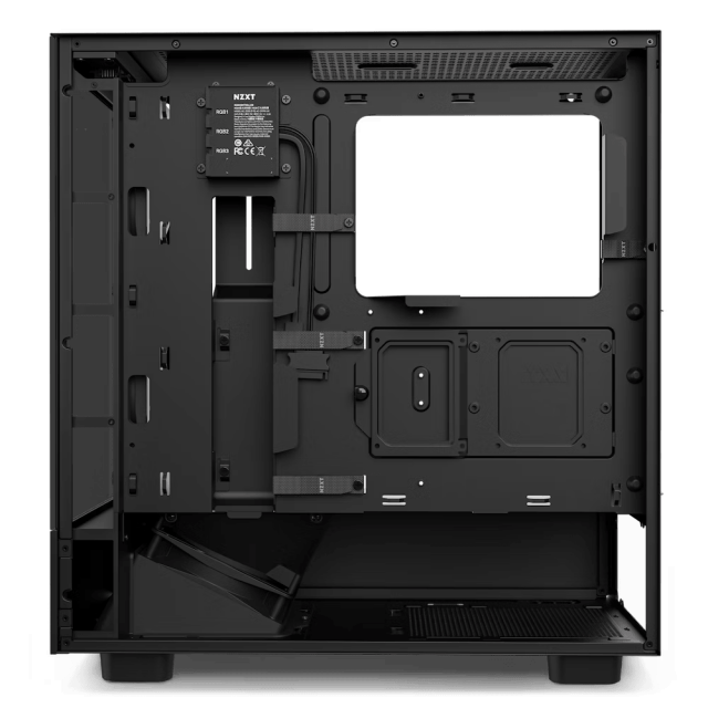 Кутия NZXT H5 Elite Matte Black, Tempered Glass, Mid-Tower 