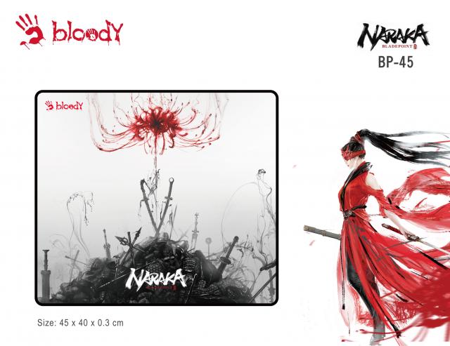 Gaming pad A4 Bloody BP-45 Naraka, M size, 450 x 500 x 3mm 