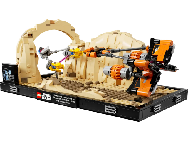 LEGO STAR WARS - Mos Espa Podrace - Diorama, 75380 