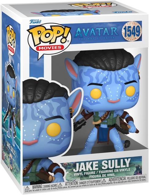 Фигурка Funko Pop! Movies Avatar: The Way of Water - Jake Sully (Battle) #1549 