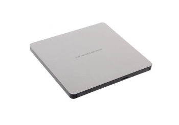 External DVD Writer Slim, LG GP60NS601, USB 2.0, Silver