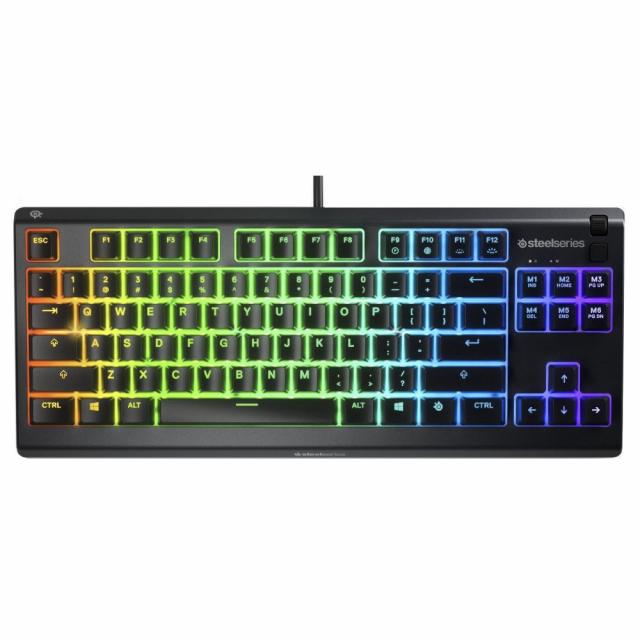 Геймърскa клавиатура SteelSeries Apex 3 TKL Quiet Switch 