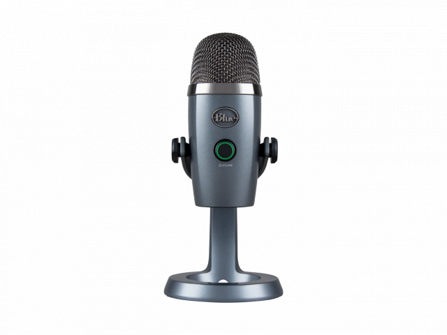 Настолен микрофон Logitech Blue YETI Nano - Shadow Grey 