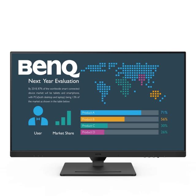 Монитор BenQ BL3290QT, 32 inch, IPS QHD, DisplayPort, HDMI, USB-C, EyeCare 