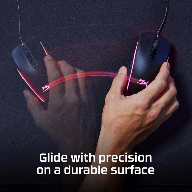 Геймърски пад HyperX Pulsefire Mat L (Cloth), Черен 