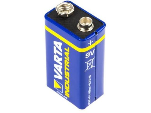 Алкална батерия R22 9V INDUSTRIAL PRO 1pk bulk VARTA 