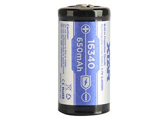 Акумулаторна батерия  CR-123, LiIon, 3.7V, 16340, 650mAh, XTAR