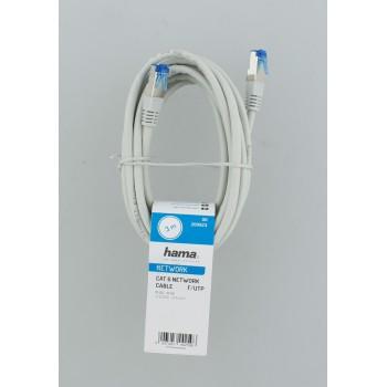 Hama Network Cable, CAT-6, F/UTP Shielded, 3.00 m, 25 Pcs 