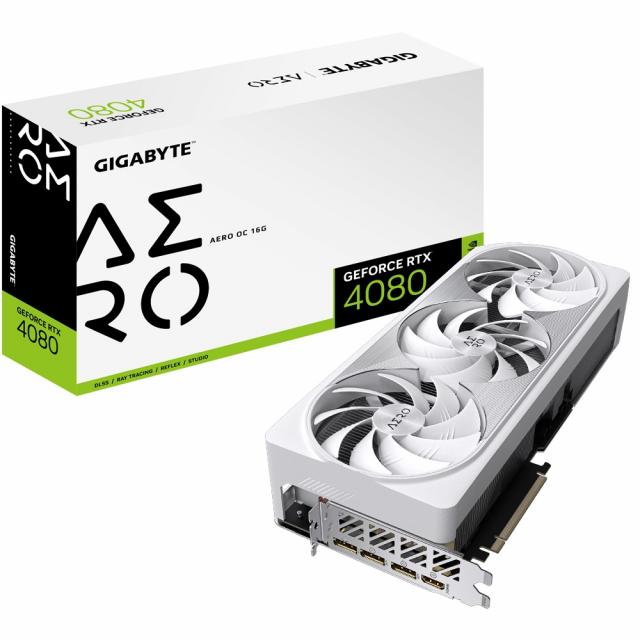 Видео карта GIGABYTE RTX 4080 AERO OC 16GB GDDR6X 