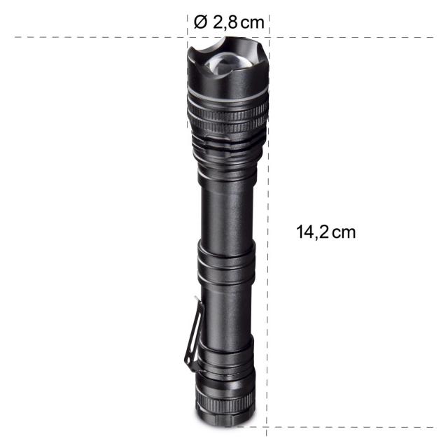 "Professional 4" LED Torch HAMA 136671, 200 lm 