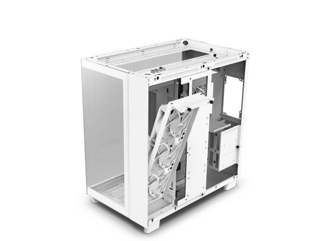 Case NZXT H9 Flow Matte White 