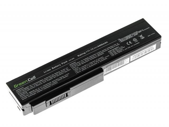 Батерия  за лаптоп GREEN CELL, Asus G50 G51 G60 M50 M50V N53 N53SV N61 N61VG N61JV, 10.8V, 4400mAh 