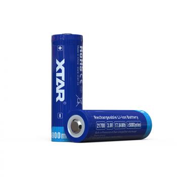 Rechargeable Battery LiIon  21700 3,7V 4900mAh  XTAR