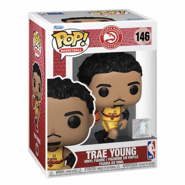 Фигурка Funko POP! Basketball NBA: Atlanta Hawks - Trae Young (City Edition 2021) #146 