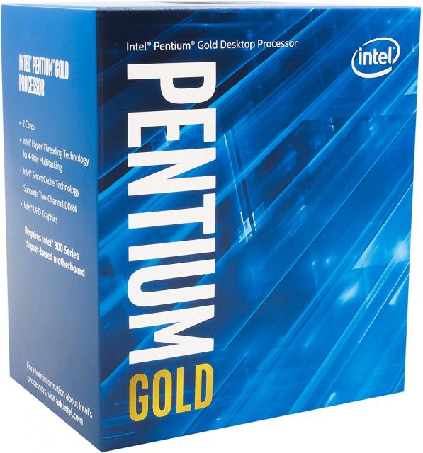 CPU Intel Comet Lake Pentium Gold G6405, 2 Cores, 4.10 GHz, 4MB, 58W, LGA1200, BOX 